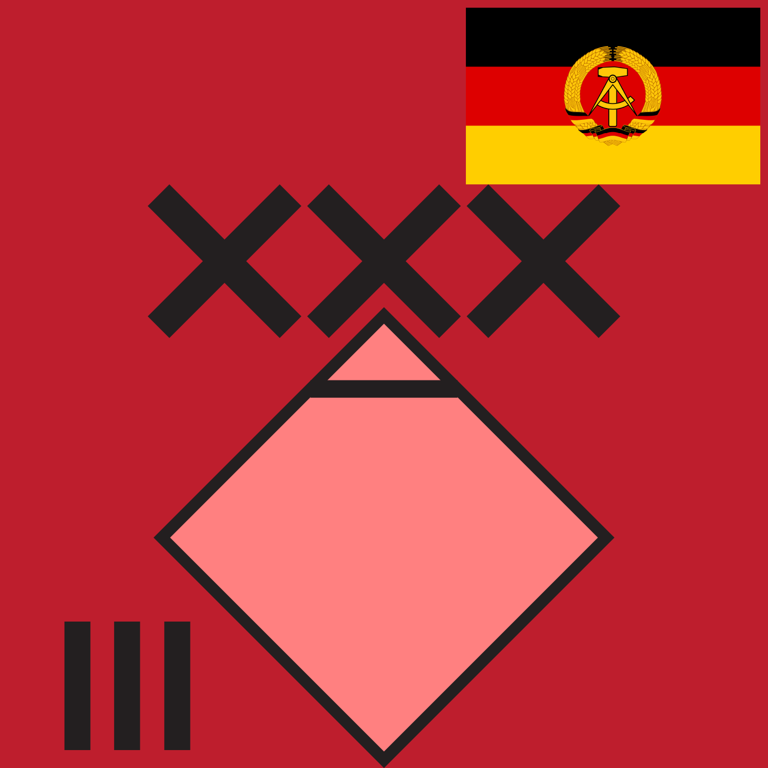 RED GDR III CPS 1989